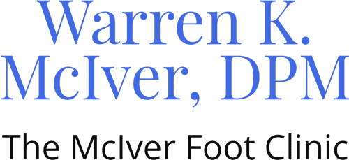 Warren McIver, The McIver Foot Clinic Logo